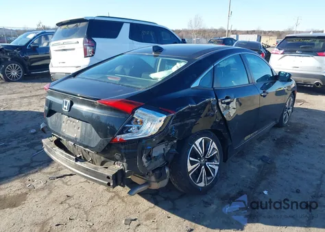 2016 Honda Civic Ex-T from USA, damaged, VIN 2HGFC1F38GH640554